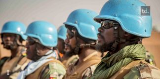 161 Casques bleus togolais regagnent leur pays Casques bleus togolais