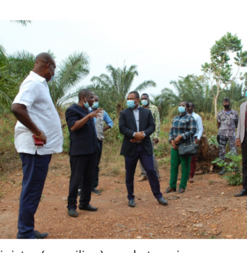 Visite de terrain