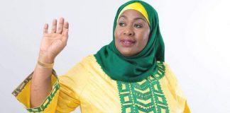 Samia Hassan, première présidente de la Tanzanie