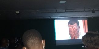 Cinéma : Canal+ et l’ISDB, le duo qui prône les films de qualité Projection de film à l'ISDB - Lomé