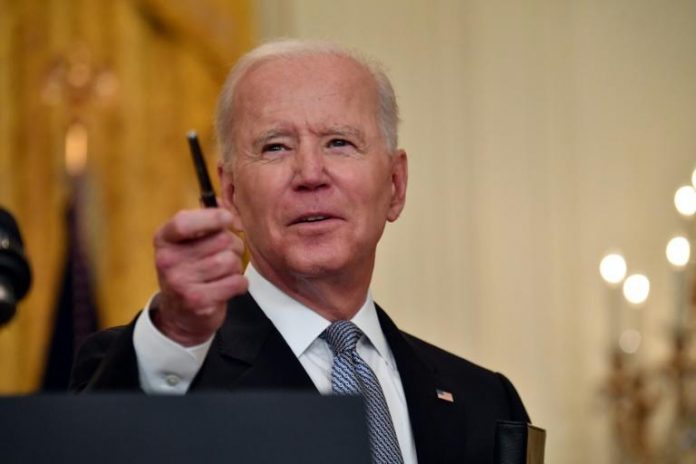 Joe Biden, président des Etats-Unis d'Amérique