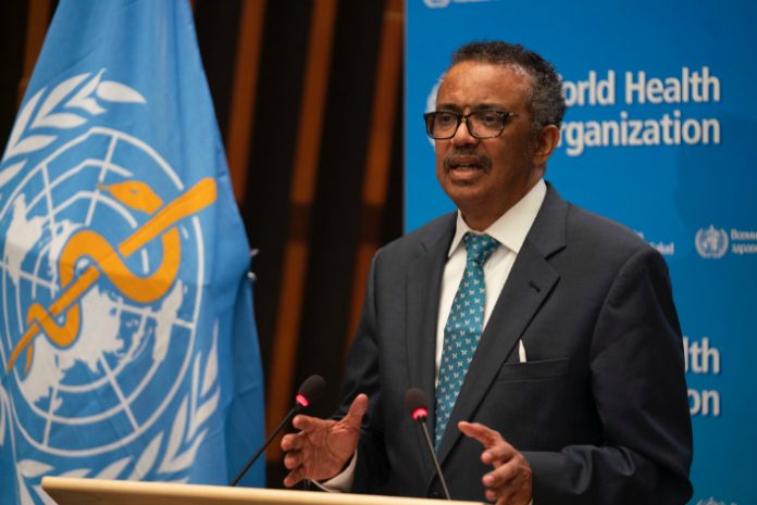 Tedros Adhanom Ghebreyesus, directeur général de l'OMS