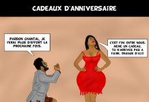 L’anniversaire et le jeu ridicule des demoiselles