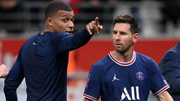 Lionel-Messi et Kylian-Mbappe au PSG