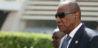 Alpha Condé, ancien président guinéen