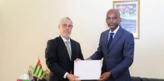 Nei Futuro Bitencourt, nouvel ambassadeur du Brésil au Togo