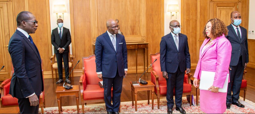 Patrice Talon reçoit Robina Marks