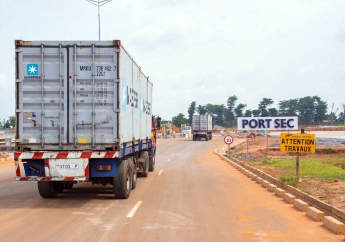 Togo le port sec de la Pia est opérationnel