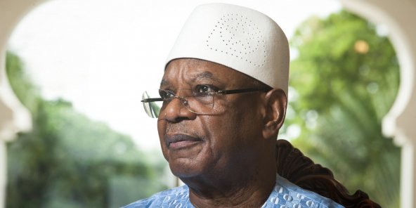 l’ancien président malien Ibrahim Boubacar Keïta l’ancien président malien Ibrahim Boubacar Keïta