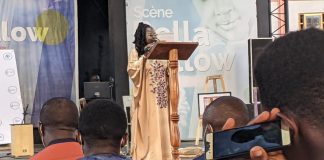 Sylito 1 : « Une chose vaut plus que ‘’Kpatima’’, le livre » Prof Germaine Kouméalo Anaté, lors de l’ouverture de la soirée littéraire sur la scène Bella Bello