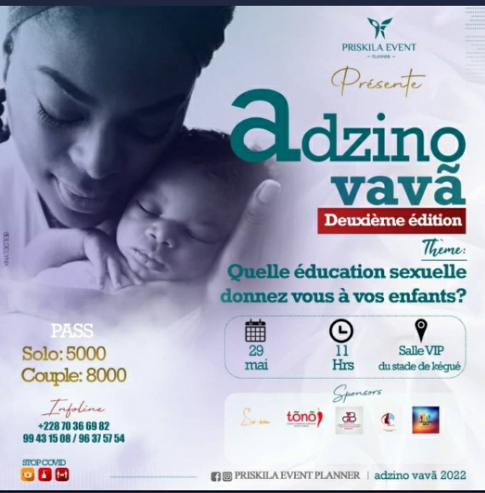 Adzino vava, visuel de la deuxième édition