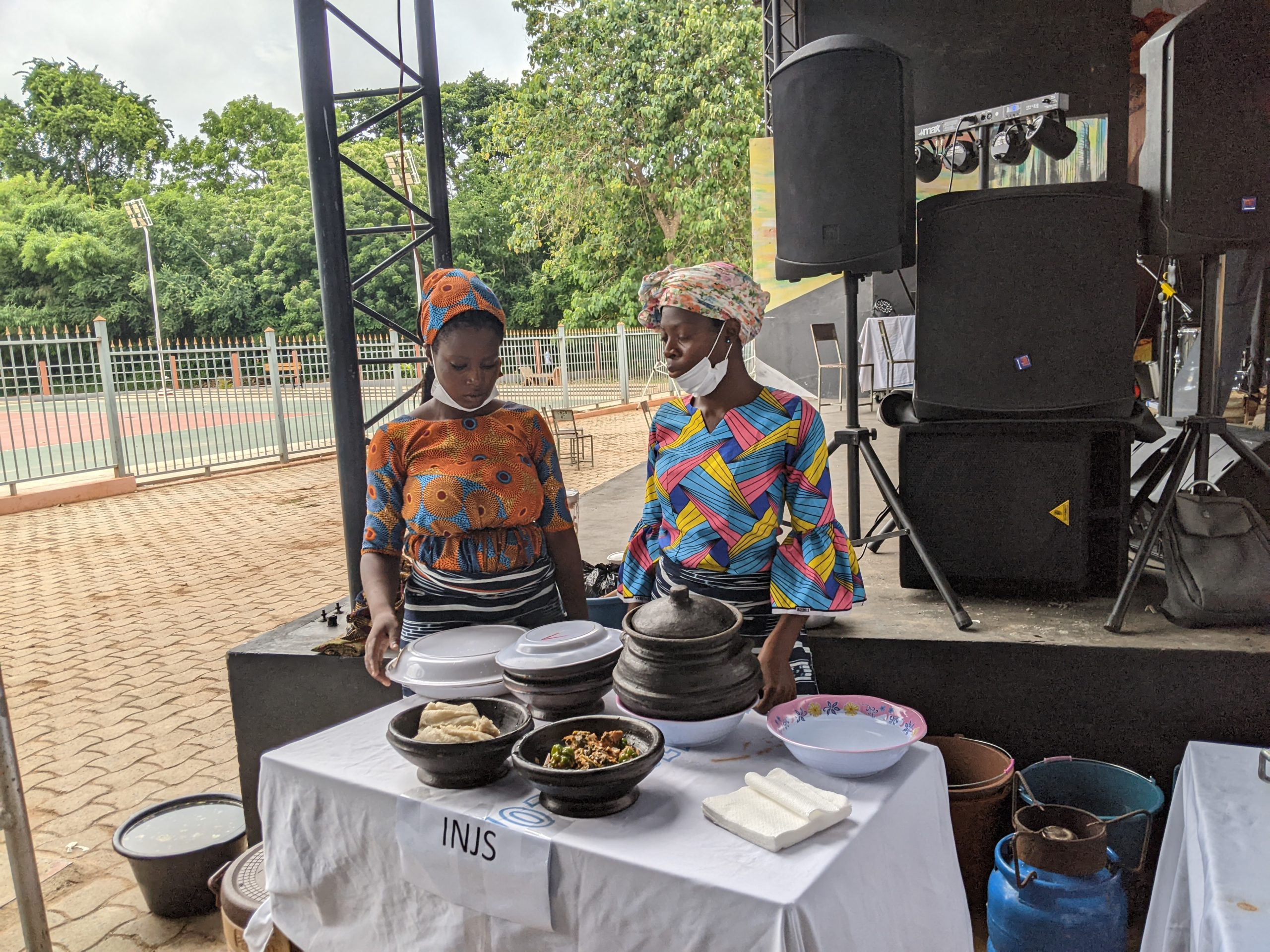 concours de cuisine à l'Université de Lomé