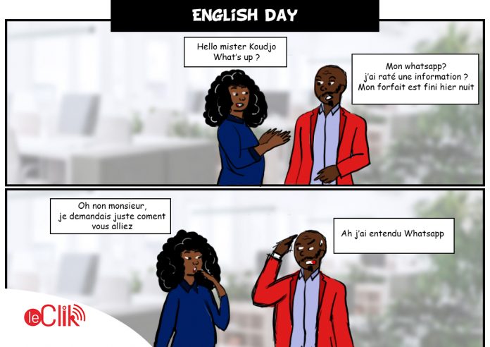 English day au Togo, par Le clik