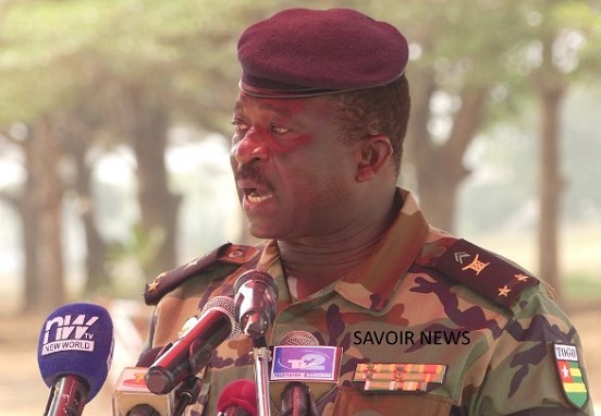 Le chef d'Etat-major, le Gal de brigade Dadja Maganawé Le chef d'Etat-major, le Gal de brigade Dadja Maganawé