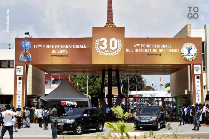 Une vue de l'entrée du Cetef Togo 2000