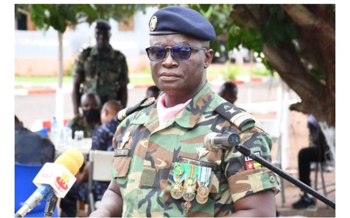 Togo Koudjo Soo Abi, nouveau chef de corps du 4ème RI