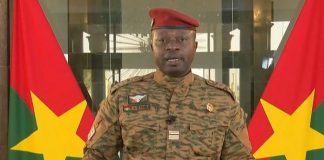Le lieutenant-colonel Sandaogo Damiba