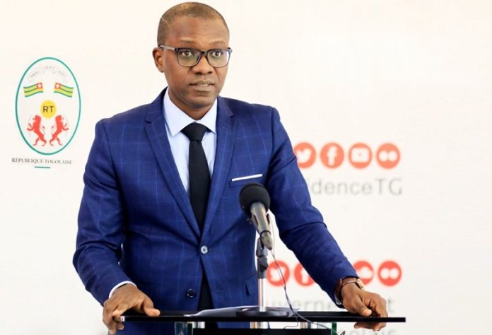 Akodah Ayewouadan, ministre togolais de la Communication et des Médias Akodah Ayewouadan, ministre togolais de la Communication et des Médias
