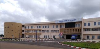 Le nouveau marché de la ville de Kara (Nord - Togo)