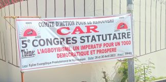 Togo : le Car sans leadear car, 5e congrès