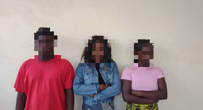 Les trois individus arrêtés à Lomé par la Police nationale