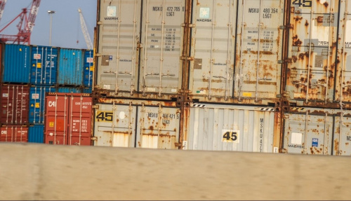 conteneurs conteneurs, port de Lomé, OTR