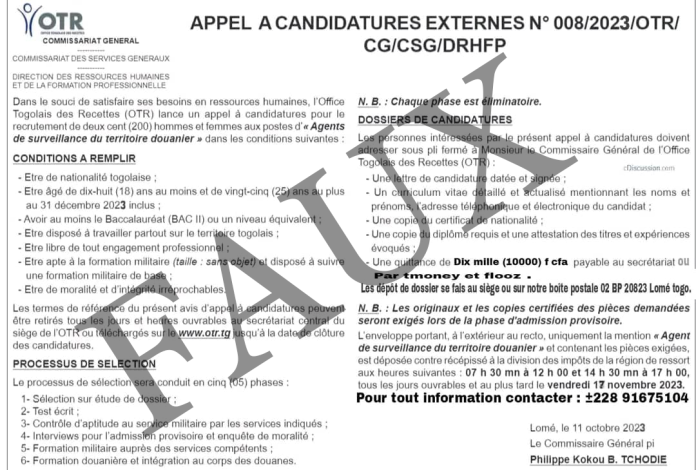 otr annonce otr annonce