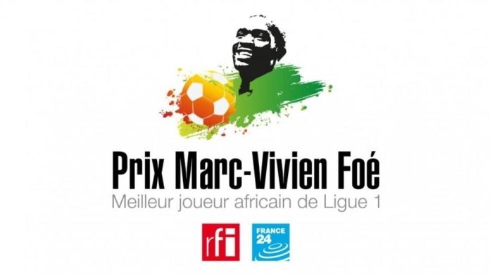 Le trophée du Prix Marc-Vivien Foé récompense le joueur africain le plus remarquable de la Ligue 1 française. Phtoto : RFI - France24