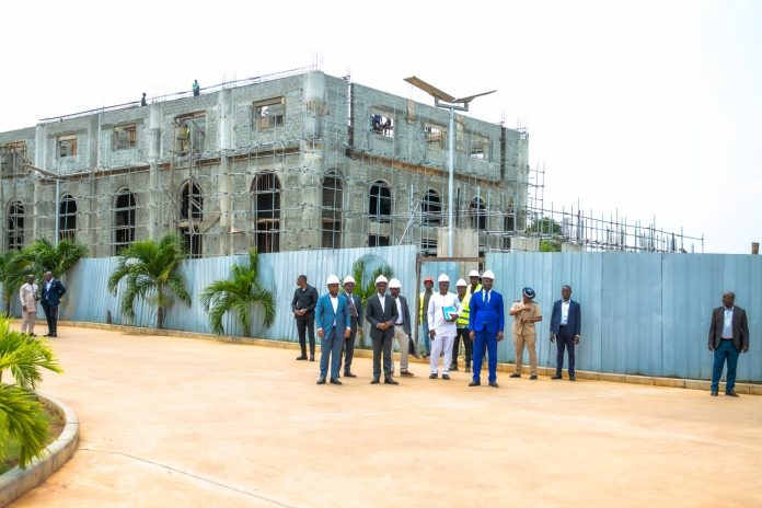 Assemblée nationale, annexe en construction