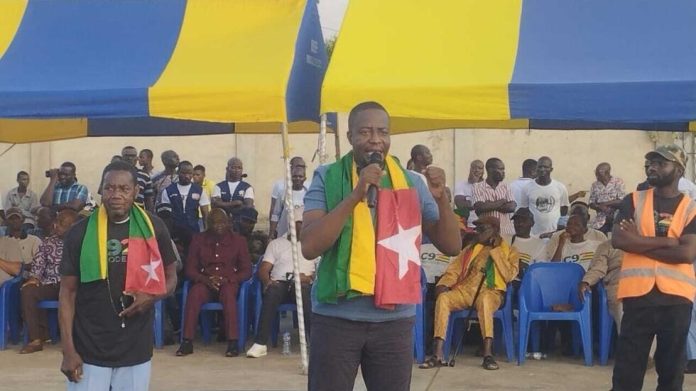 Le professeur David Dosseh. 30 juin 2024 à Lomé. © Peter Sassou Dogbé/RFI