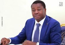 Faure Gnassingbé, président de la République togolaise