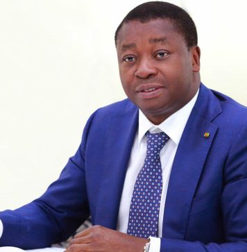 Faure Gnassingbé, président de la République togolaise