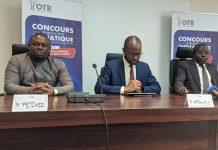 Lancement du concours médiatique OTR - OTM. Lomé, le 14/11/2024.