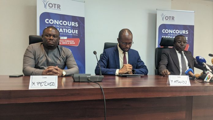 Lancement du concours médiatique OTR - OTM. Lomé, le 14/11/2024.