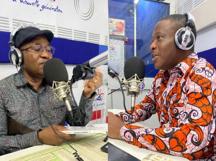 Dr Alexandre de Souza (à droite) et le Dr Anoumou Amekudji