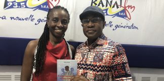 Dr Anoumou Amekudji et l'écrivaine Sully Quay