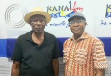 Michel Komlanvi Kloussseh (à gauche) et Anoumou Amekudji