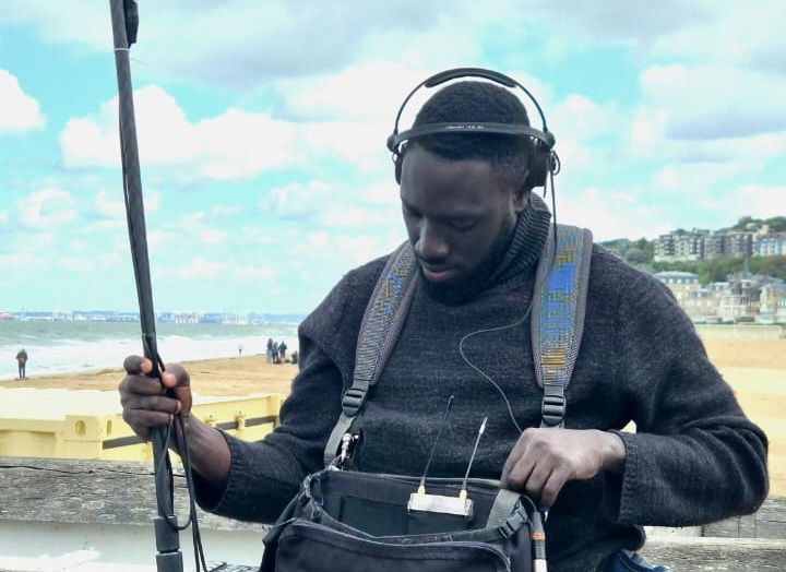 L'ingénieur de son Caled Boukari