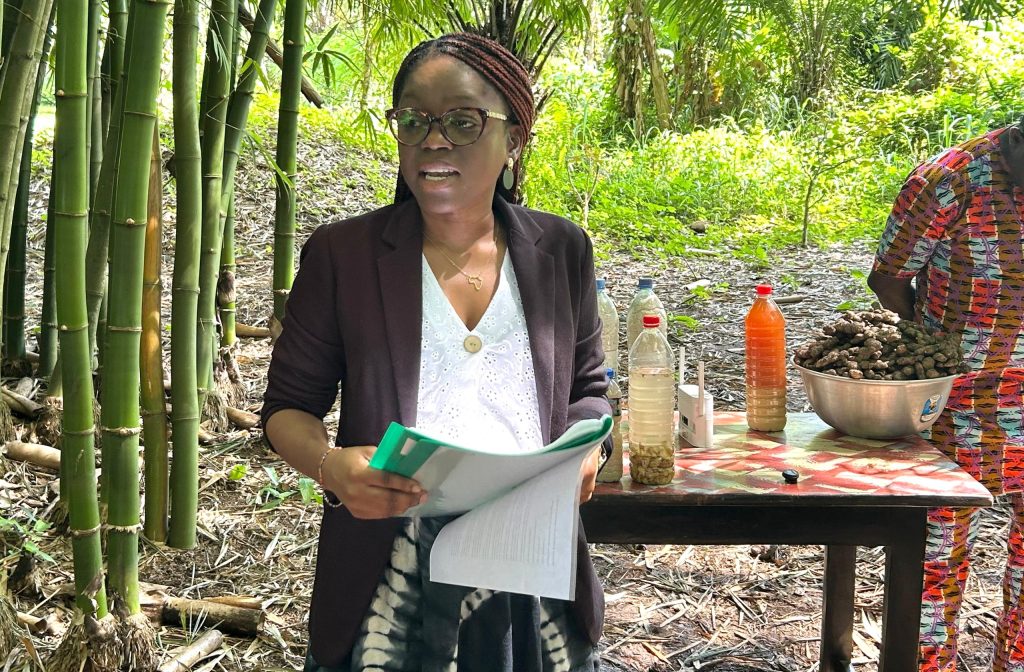 La représentante pays de SUCO, Simone Zotchi